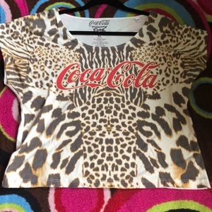 Coca-Cola cheetah top
